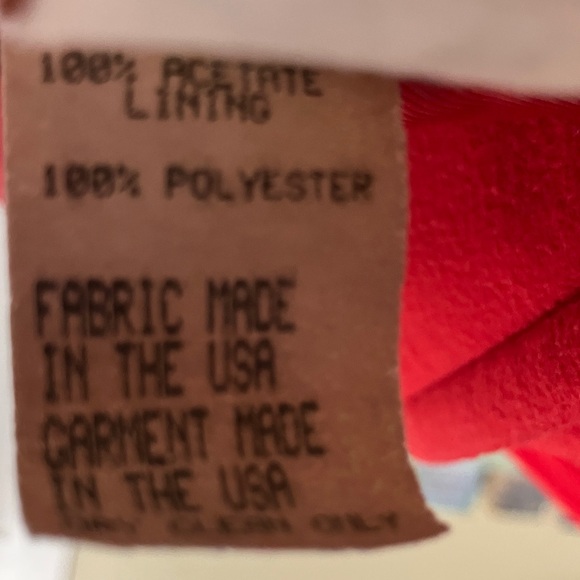 Red Women's Trench Coat - Picture 6 of 6